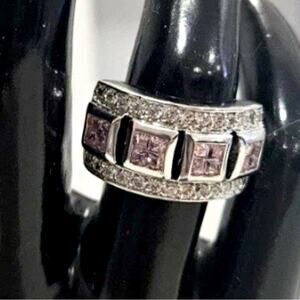 Victoria Wieck Simulated Diamond Princess Band Ring